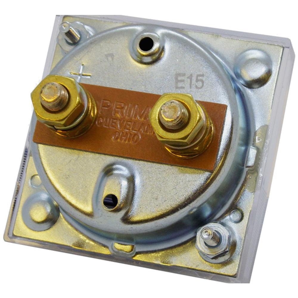 PR37S-100 - Amp Meter 0-100A Stud-Mount Heavy-Duty for Battery Chargers