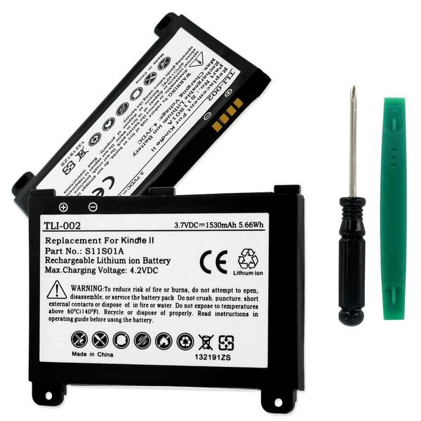 Tablet Battery - AMAZON KINDLE 2 / DX (3G) S11S01A 3.7V 1530mAh LI-ION BATTERY(T) / TLI-002 / PRB-4