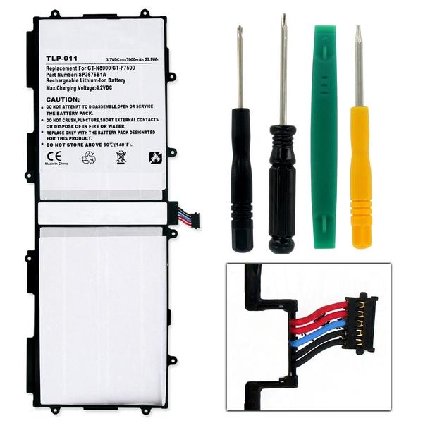 Tablet Battery - SAMSUNG GALAXY TAB 2 GT-N8000 SP3676B1A 3.7V 7Ah LI-POL BATT (T)
