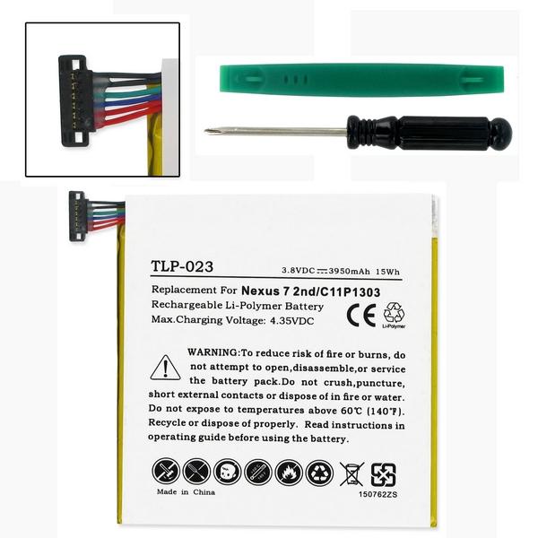 Tablet Battery - GOOGLE C11P1303 3.7V 3.95Ah LI-POL BATTERY (T)