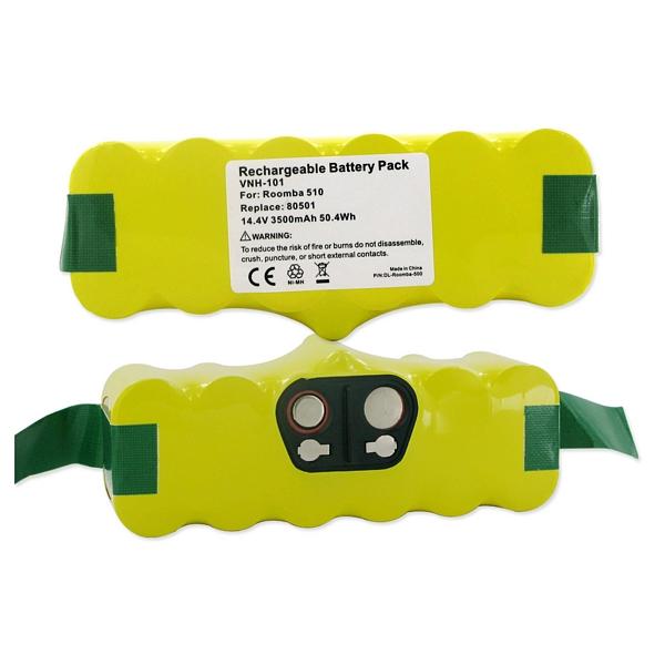 Vacuum Battery - ROOMBA 500 14.4V 3500MAH NIMH / VNH-101 / VAC-500NMH-33