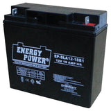 Energy Power 12V, 18AH SLA AGM Battery - B1 Terminals (M5 Nut & Bolt)