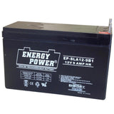Energy Power 12V, 9AH SLA AGM Battery - B1 Terminals (M5 Nut & Bolt)