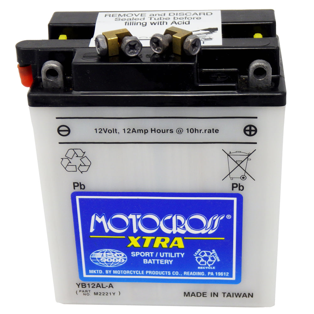 YB12AL-A/TA DISCONTINUED - USE YB12AL-A2, 12 AH, M2221T