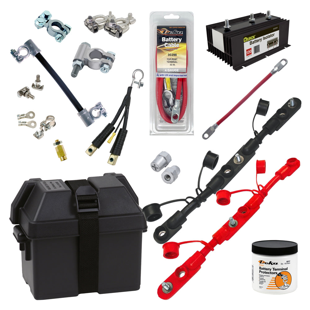 Battery Cables, Boxes & Accessories