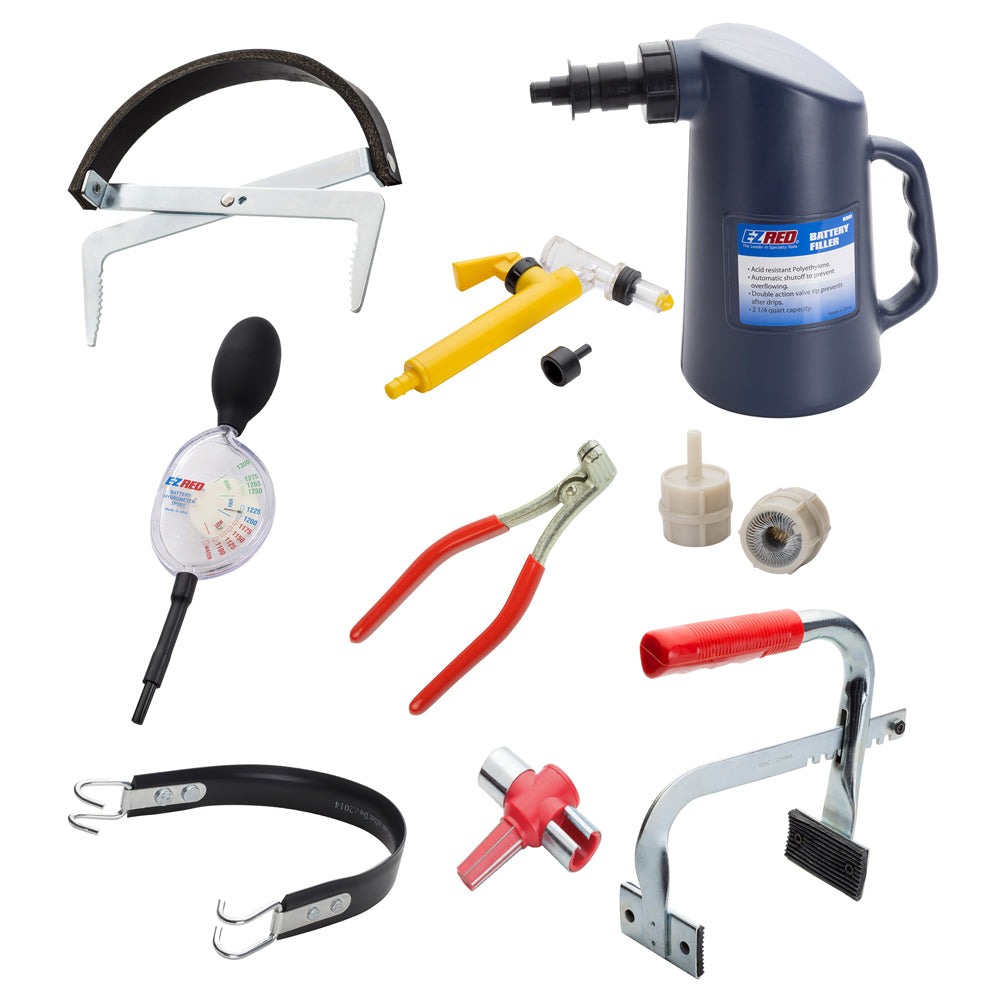 Performance Tool W54274 2-Quart Battery Filler - Auto Shut-Off, Drip-Free, For Easy Battery Maintenance