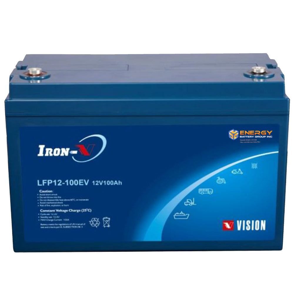 Iron-V Lithium Iron Phosphate Batteries
