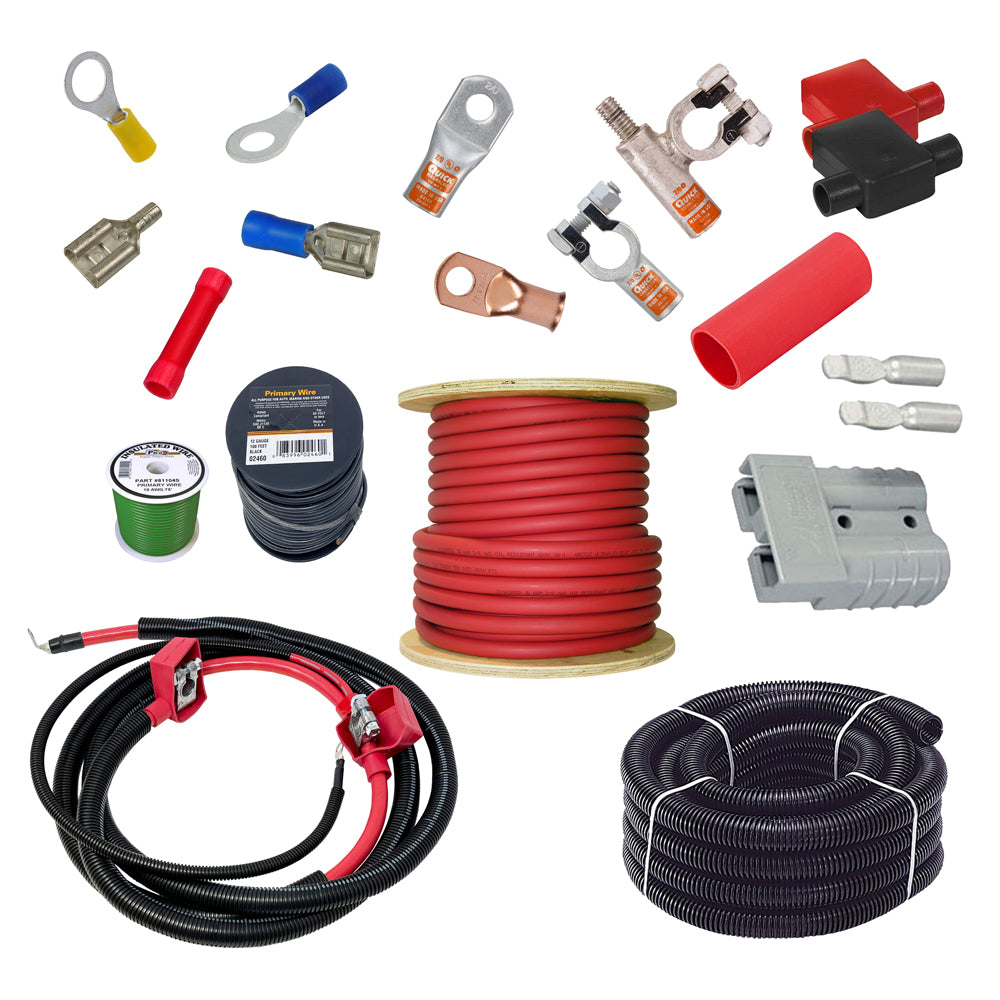 Wire, Cable, Terminals & Accessories