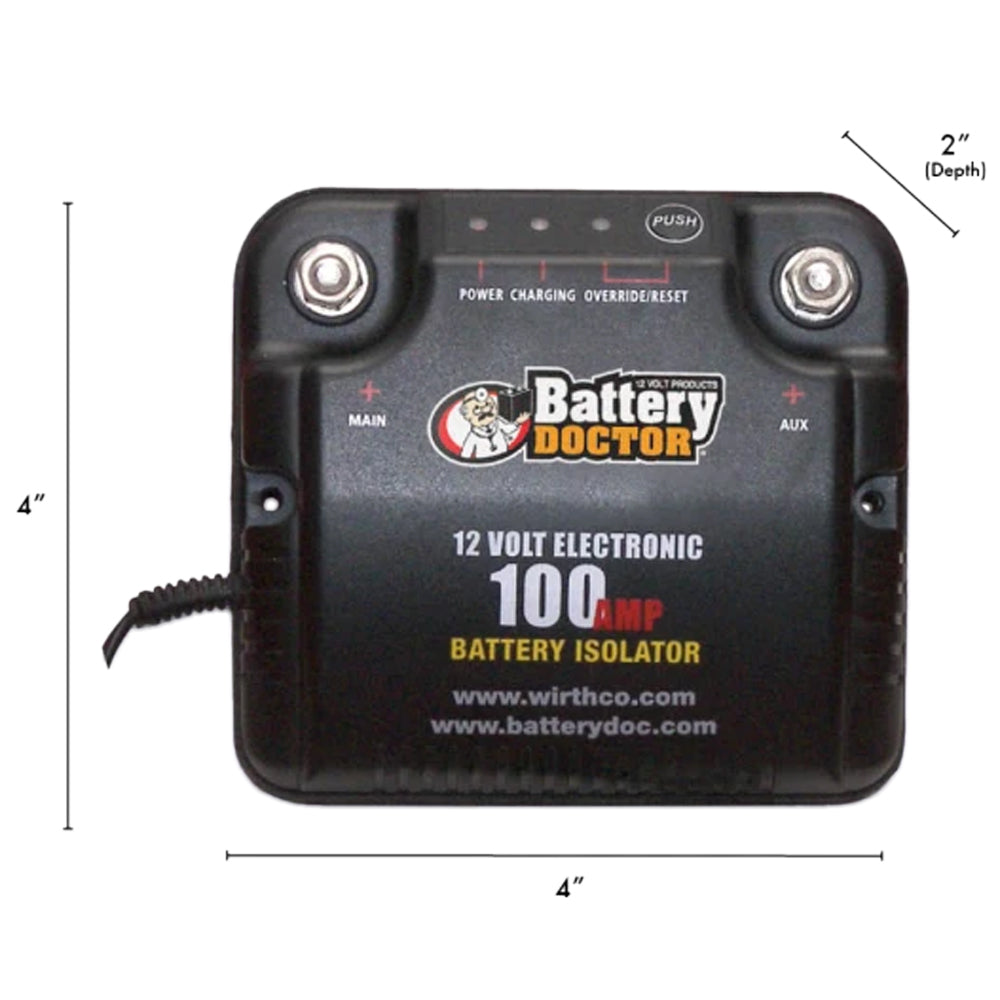 20090 - Battery Doctor® Battery Isolator - 12V / 100 AMP