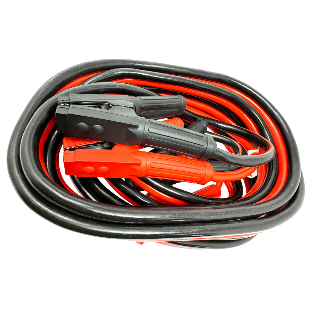 Super Duty Booster Cables, 25 ft - 1ga - 500A Clamps