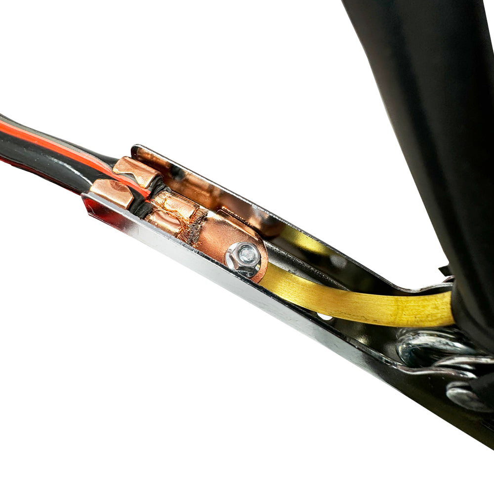 Super Duty Booster Cables, 25 ft - 1ga - 500A Clamps
