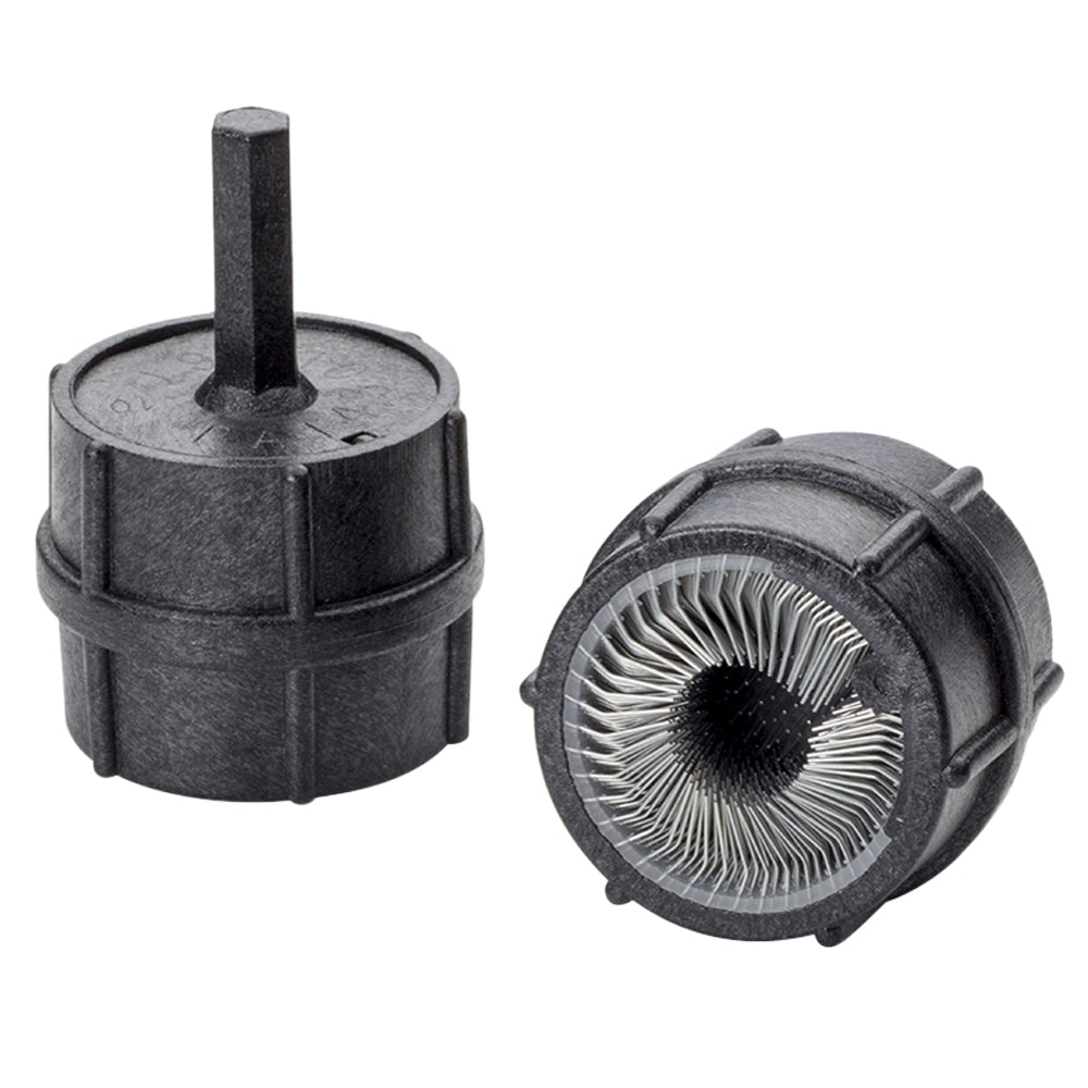 505N - Power Battery Top NEG Post Cleaner with Composite Hex Stem (Black) - Use with Power Drill