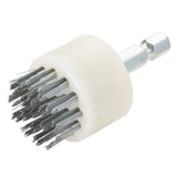 509SSHQD - Power Solid Utility Brush with Quick-Disconnect Hex Stem - Use with Quick-Disconnect Driver or Power Drill