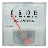 610197 - Associated Eqpt Meter, 15A - 6127, 8122 (NOS)