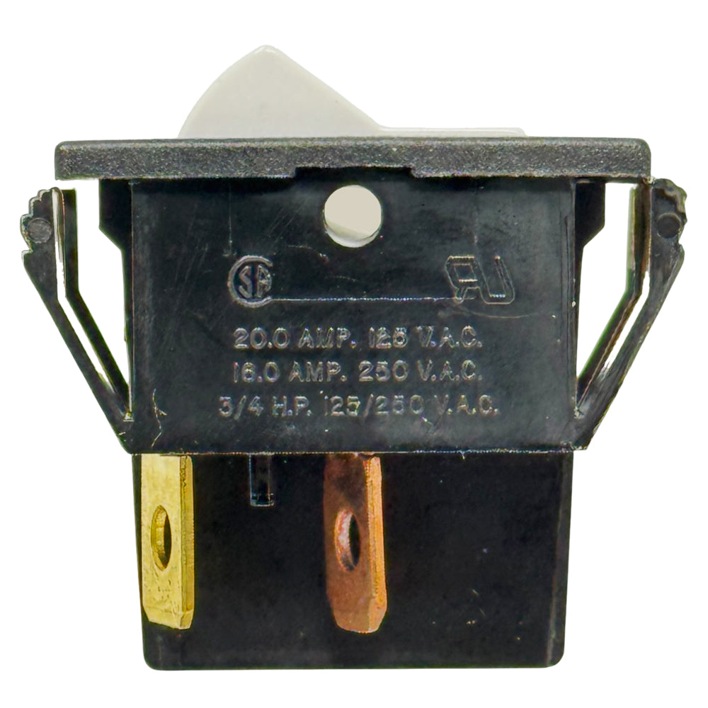 611121 - Associated Eqpt Switch 24V (White) 6024