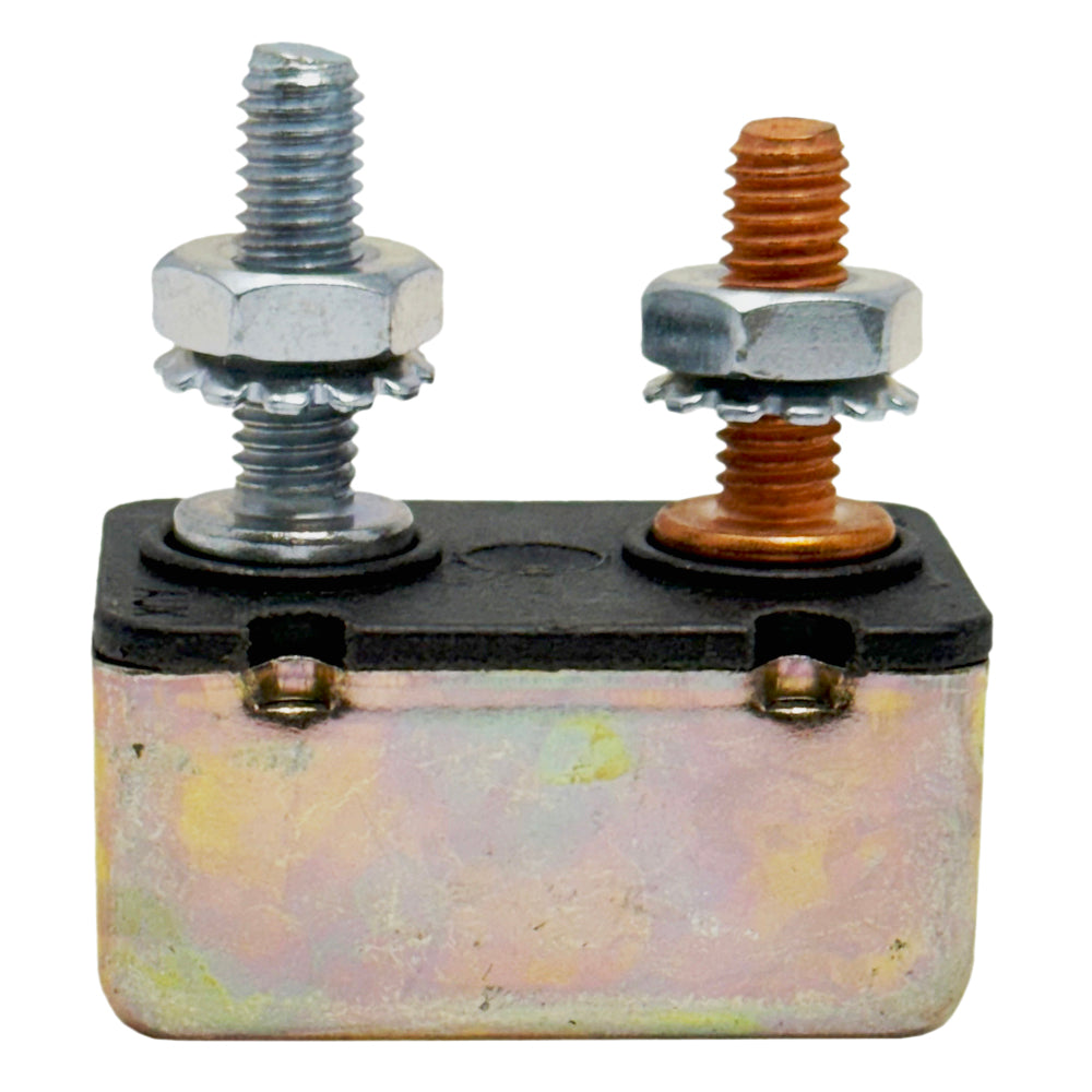 6723 Series - DC Circuit Breaker, 12V Auto-Reset, 10A, 15A, 20A, 30A, 40A, 50A Ratings, #10-32 Studs