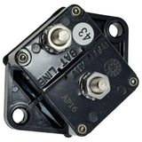 676306 - 60 Amp Waterproof Panel Mount Circuit Breaker, 32V DC Auto-Reset, 1/4-28 Studs