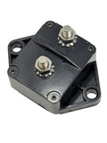 676313A - 135 Amp Waterproof Panel Mount Circuit Breaker, 32V DC Auto-Reset, 1/4-28 Studs