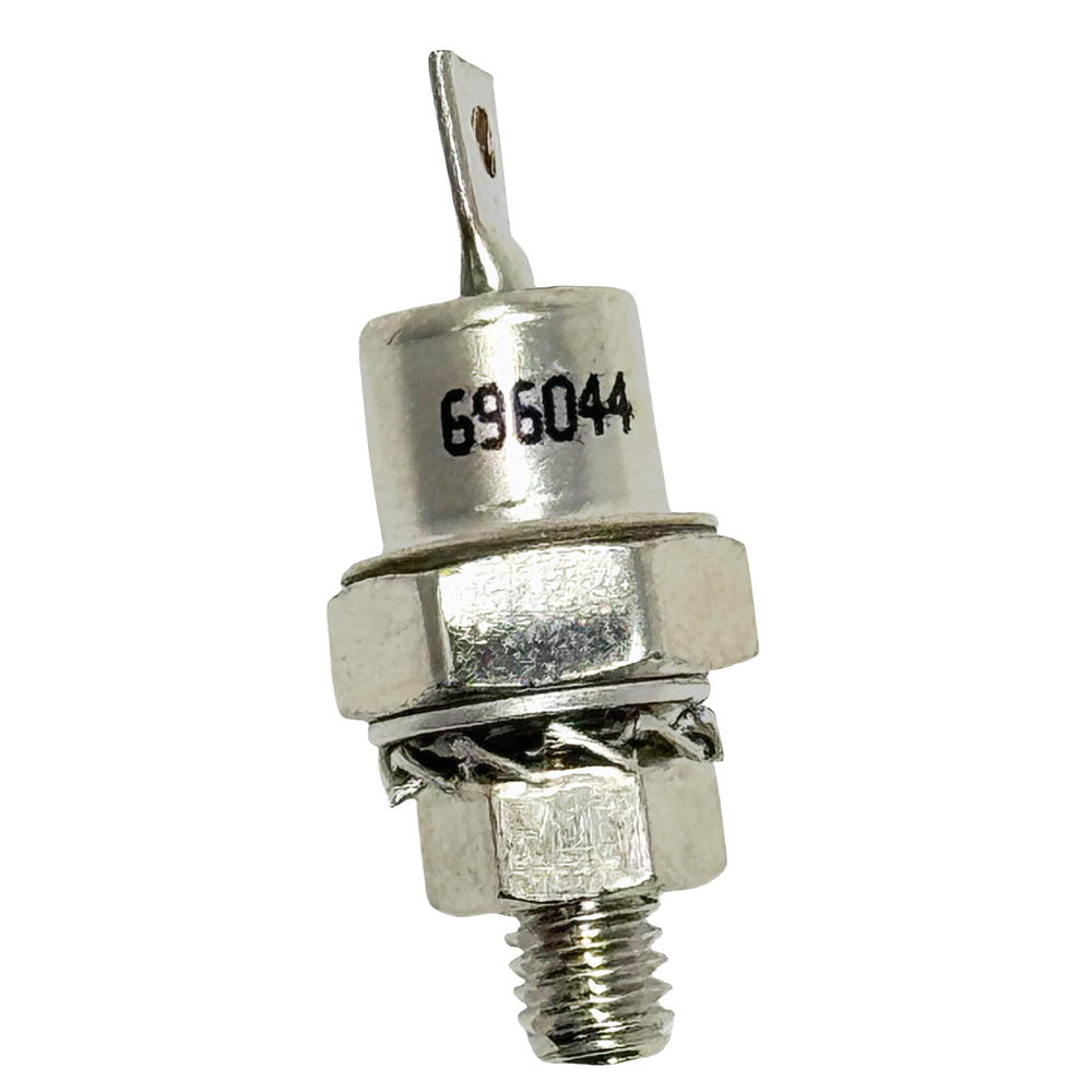 696044 - Stud Mount Diode, 25 Amp, #10 Stud, 400 PRV Positive (Cathode Stud)