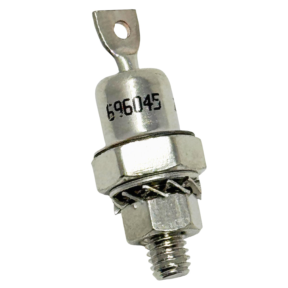 696045 - Stud Mount Diode, 25 Amp, #10 Stud, 400 PRV Negative (Anode Stud)