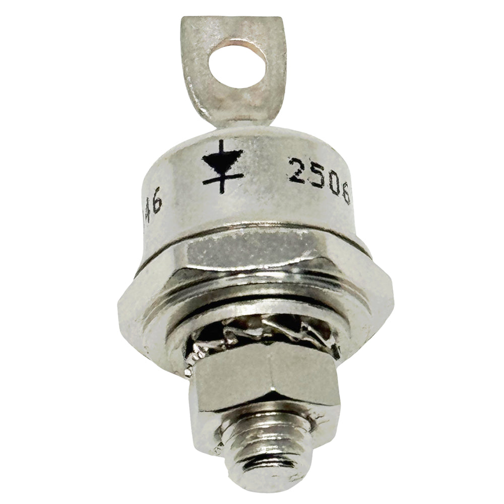 696046 - Stud Mount Diode, 85 Amp, 1/4" Stud, 400 PRV Positive (Cathode Stud)
