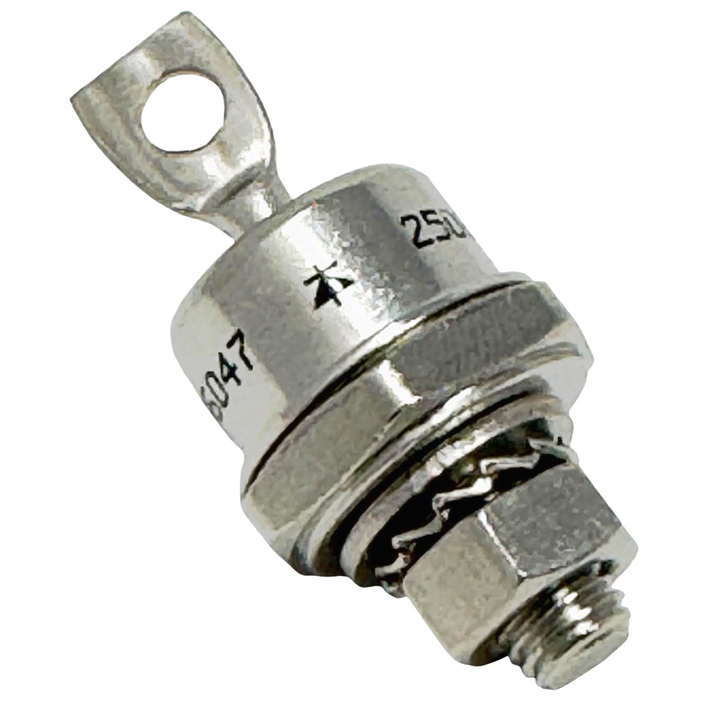 696047 - Stud Mount Diode, 85 Amp, 1/4" Stud, 400 PRV Negative (Anode Stud)