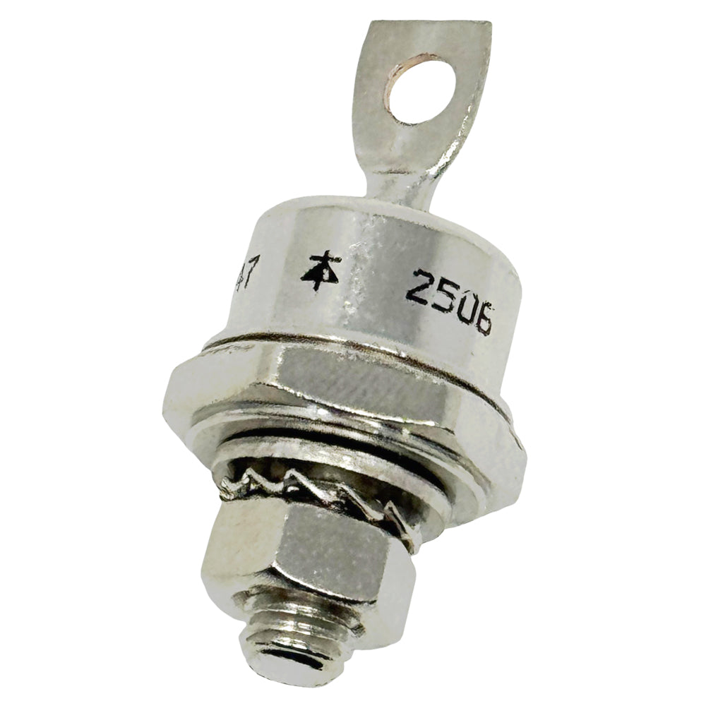 696047 - Stud Mount Diode, 85 Amp, 1/4" Stud, 400 PRV Negative (Anode Stud)