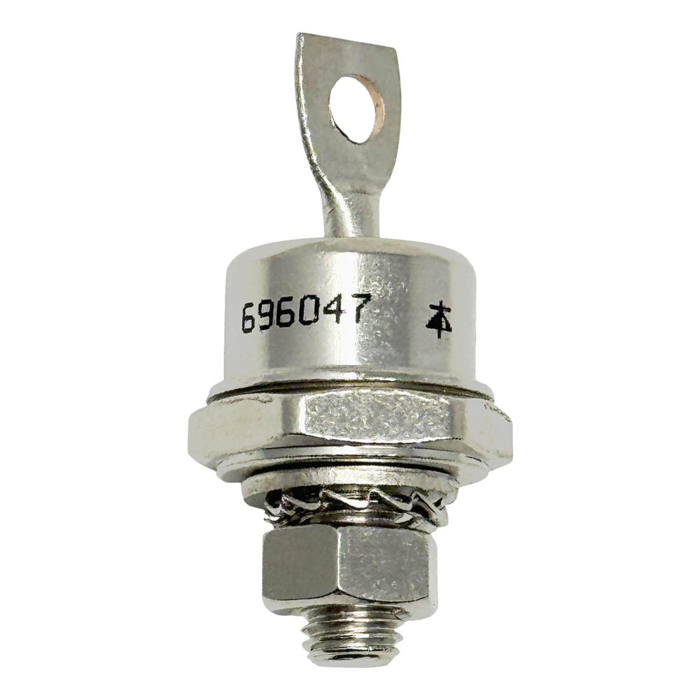 696047 - Stud Mount Diode, 85 Amp, 1/4" Stud, 400 PRV Negative (Anode Stud)