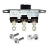 696366 - Switch Kit - 2-Position Slide Switch (3 terminal) - replaces Schumacher 0499000032