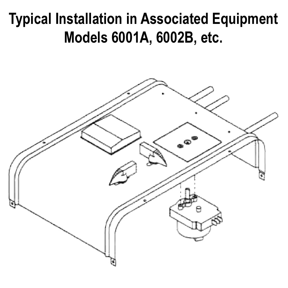 697202 - Timer Kit - Electromechanical 120 Min w/Hold, with Knob and Mounting Screws - Replaces Associated 611245