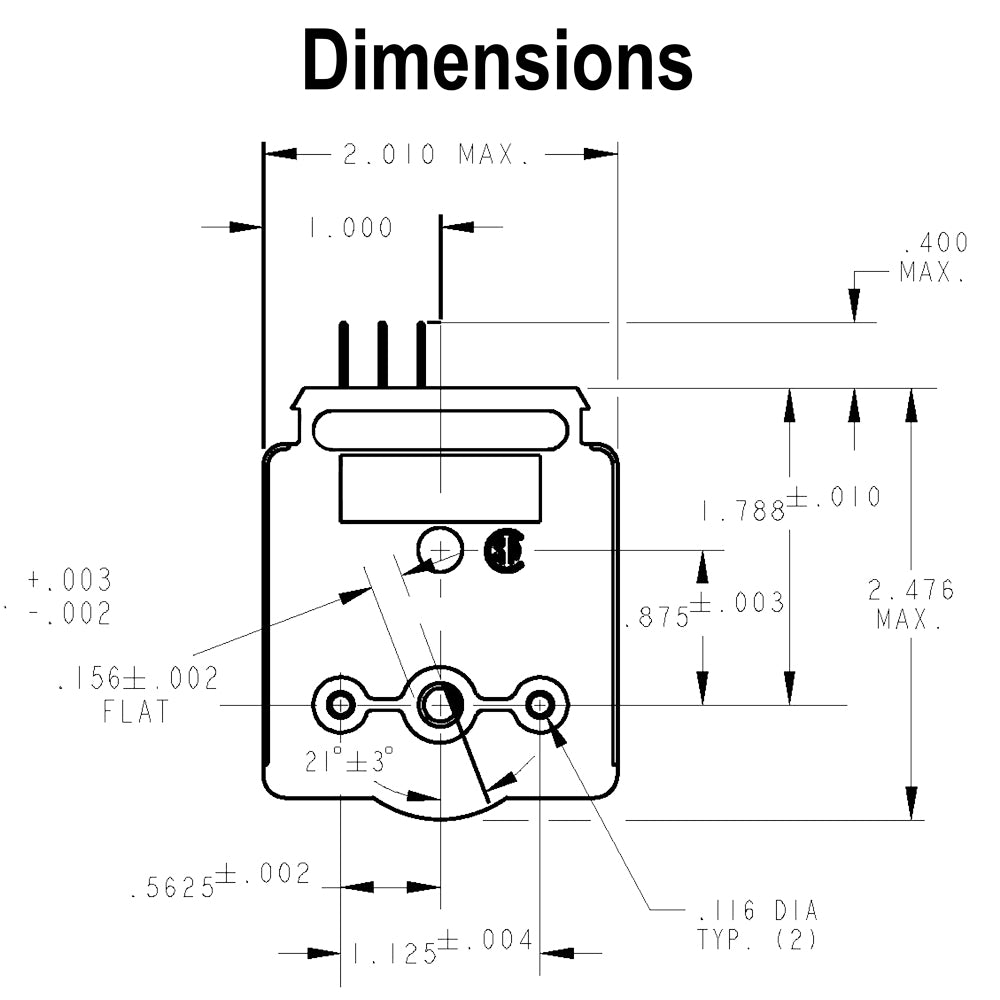 697202 - Timer Kit - Electromechanical 120 Min w/Hold, with Knob and Mounting Screws - Replaces Associated 611245