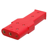 817006216 - AN2551 Plug Only, Cessna 3-Pin Female Red Lexan Aircraft Plug