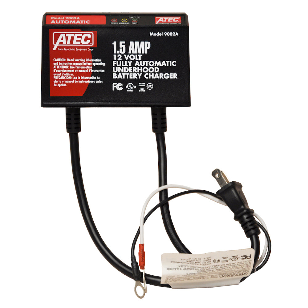 Associated ATEC 9002A Automatic 1.5 Amp 12 Volt Maintainer/Charger