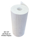 AutoMeter AC-127 Replacement Thermal Printer Paper for BVA-360 (24 Pack)