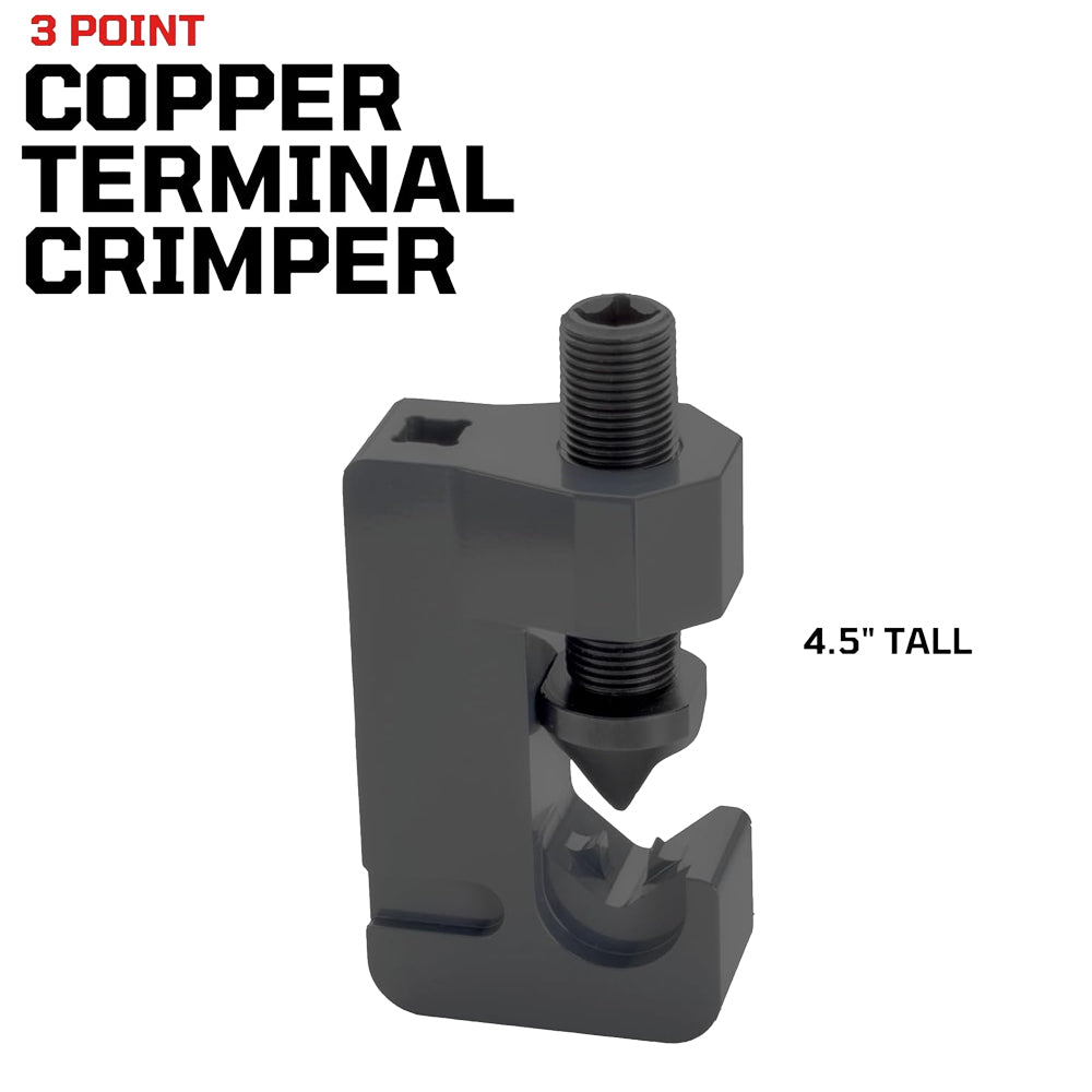 B7946 - 3 Point Crimper - 8ga - 4/0