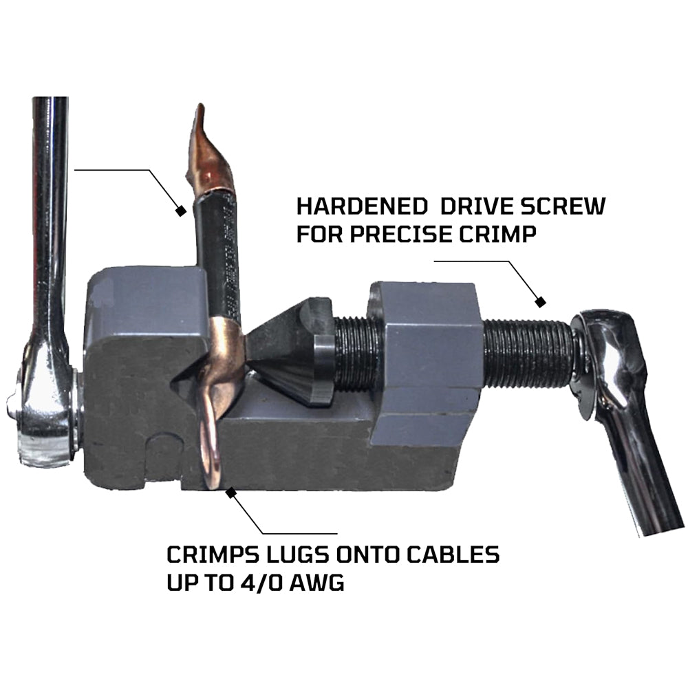 B7946 - 3 Point Crimper - 8ga - 4/0
