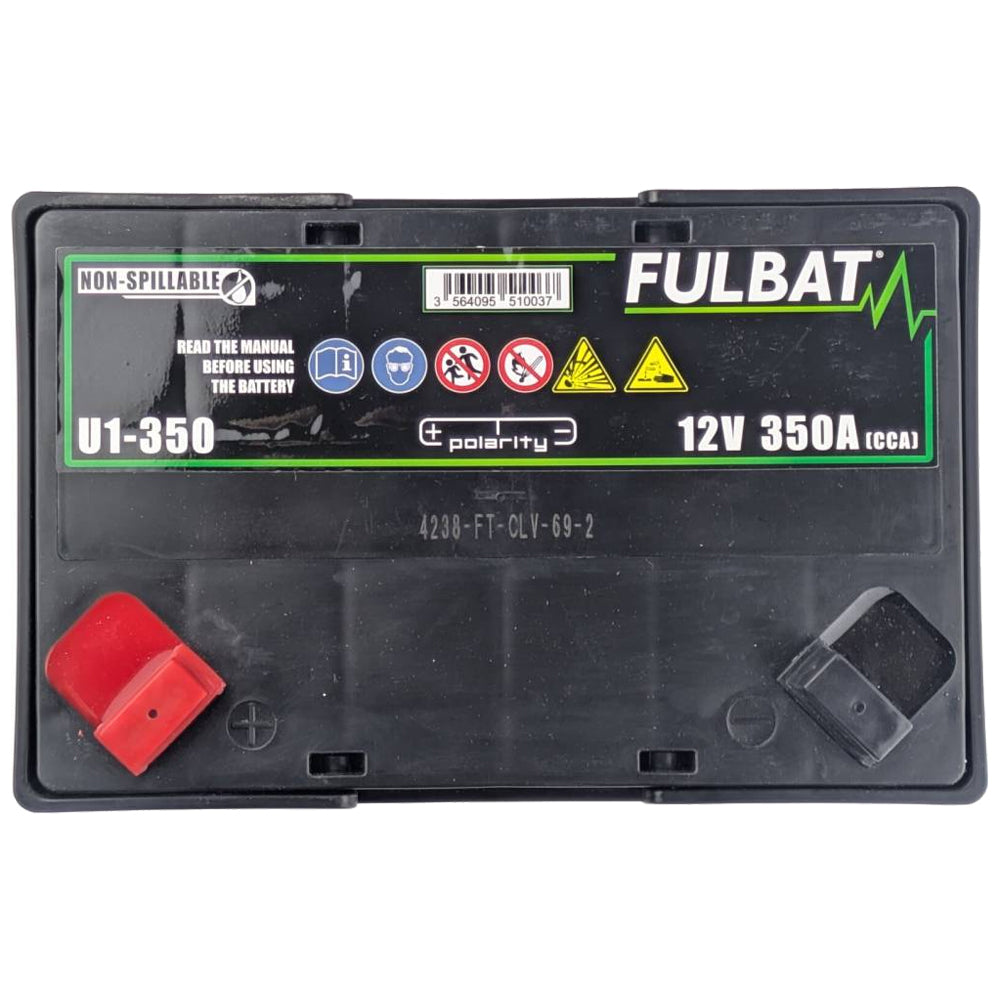 FULBAT U1L-350AGM, 12V, 350 CCA AGM Lawn & Garden Starter Battery