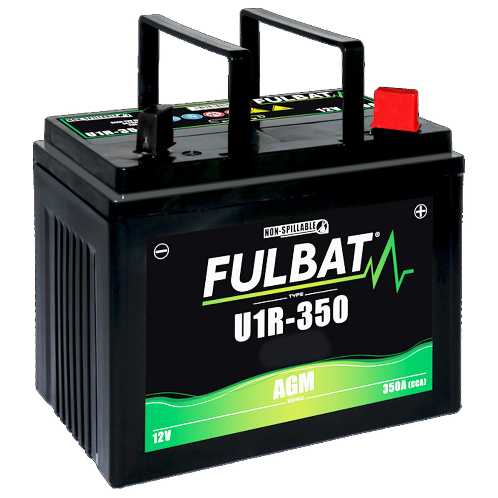 FULBAT U1R-350AGM, 12V, 350 CCA AGM Lawn & Garden Starter Battery