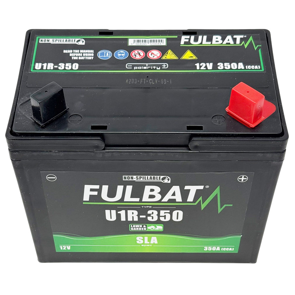 FULBAT U1R-350AGM, 12V, 350 CCA AGM Lawn & Garden Starter Battery