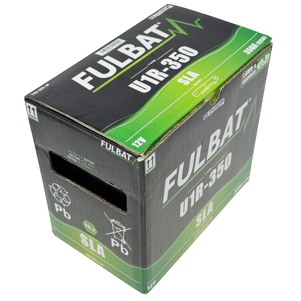 FULBAT U1R-350AGM, 12V, 350 CCA AGM Lawn & Garden Starter Battery