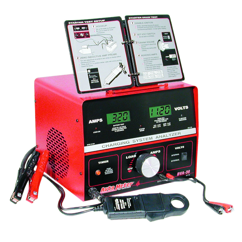 AutoMeter BVA-36/2 Heavy-Duty 800 Amp Variable Load Battery/Electrical System Tester