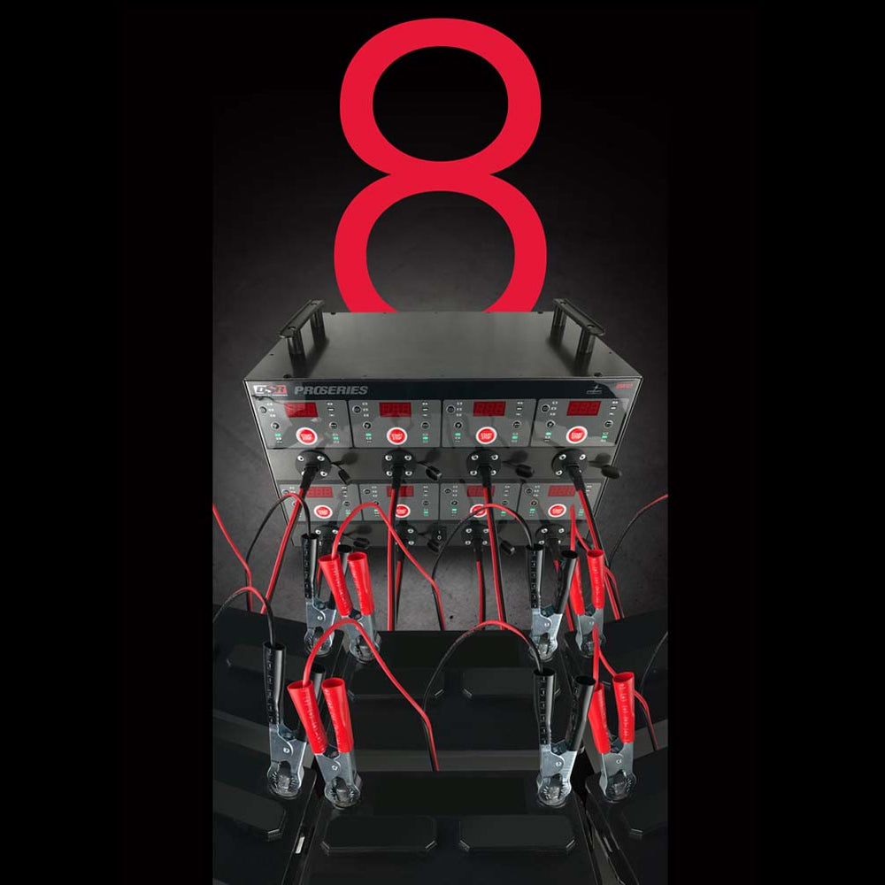 Schumacher DSR127 - 6V/12V 8-Bank Automatic Battery Charging Station