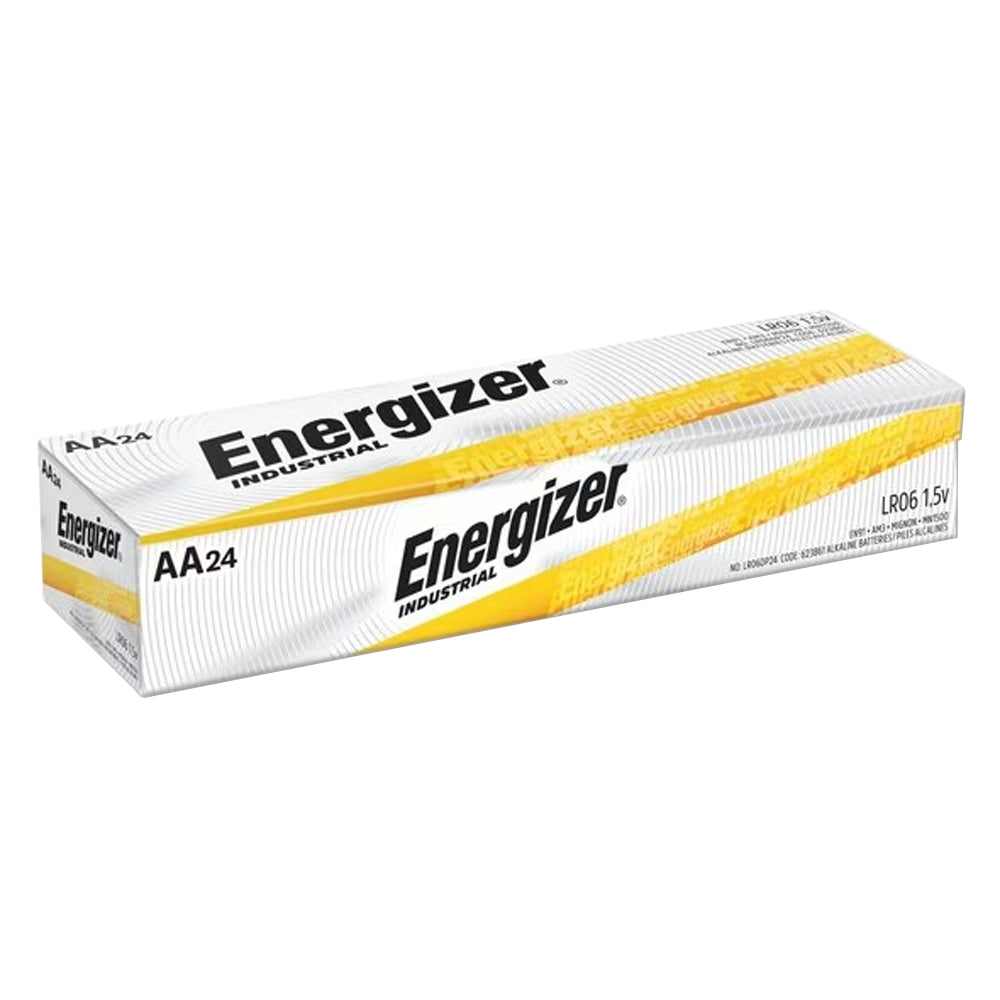 Energizer® EN91 Industrial AA Alkaline Battery Carton of 24