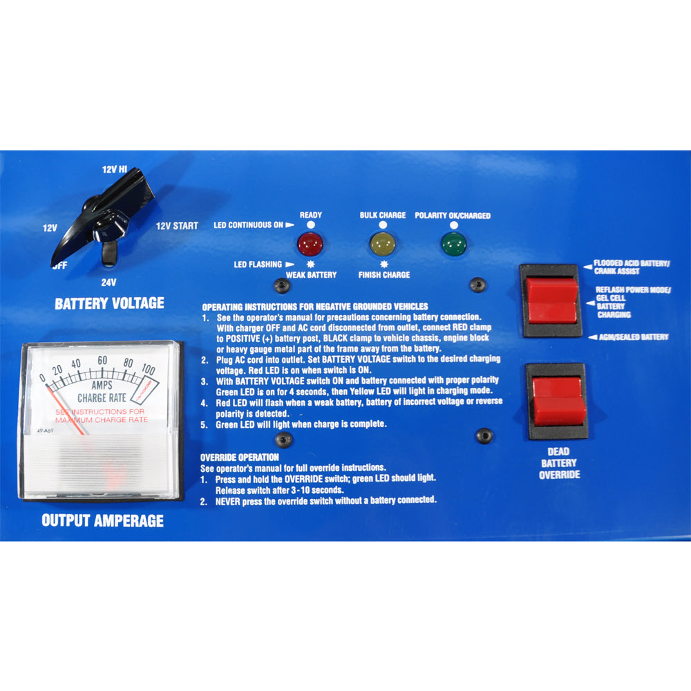 Associated ESS6011 Intellamatic 12/24V 200/70/35A Wheel Charger with 70A Power Supply Mode