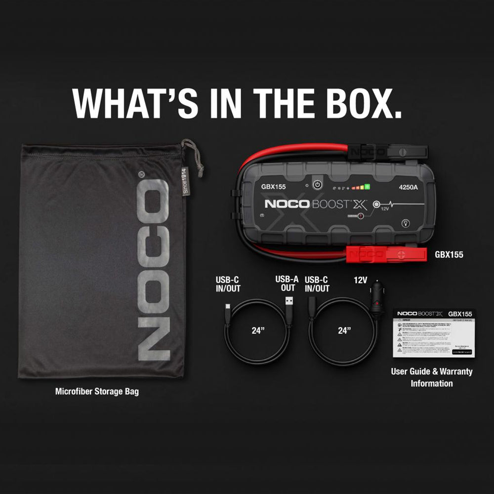 NOCO GBX155 Boost X 12V 4250A Jump Starter