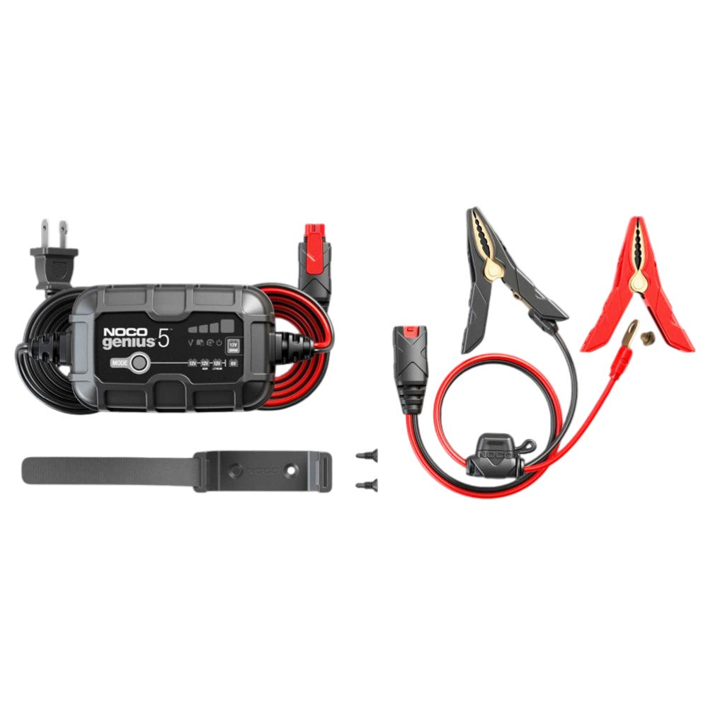 NOCO GENIUS 5-Amp Battery Charger, Battery Maintainer, and Battery Desulfator