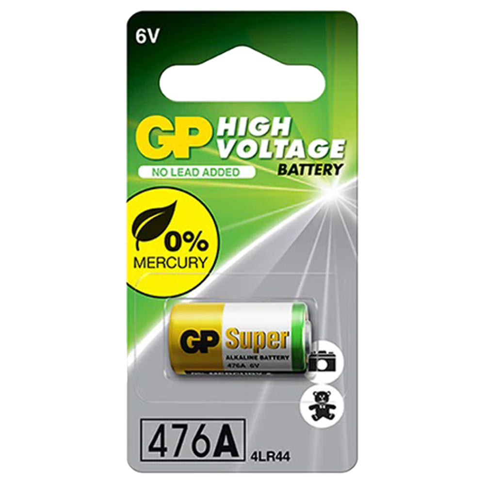 GP-476A - GP 476A High-Voltage Alkaline 6V Specialty Battery
