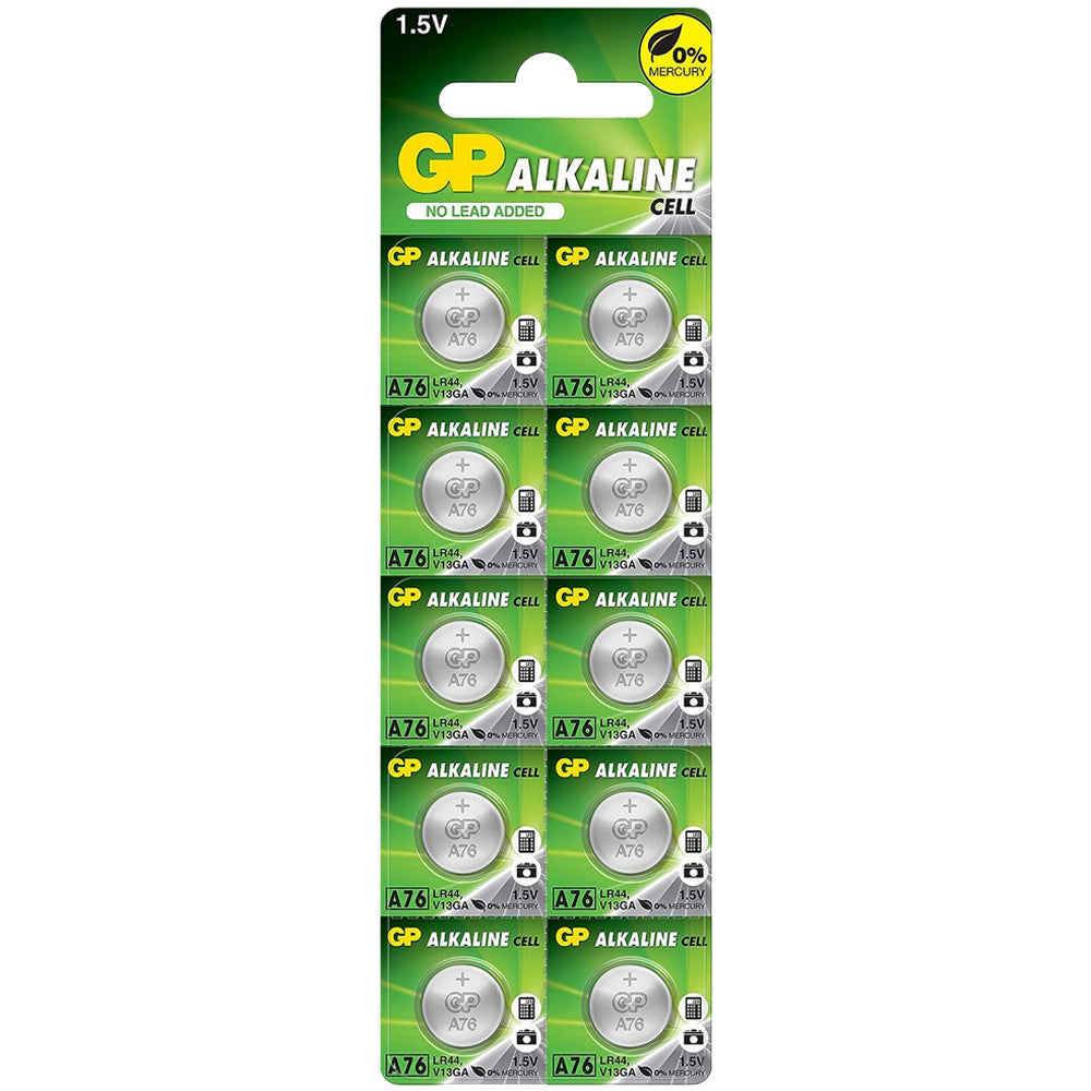 GP-A76 - GP A76 Alkaline Button 1.5V Specialty Battery
