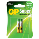GP-AAAAS - GP Super AAAA Alkaline 1.5V Specialty Battery