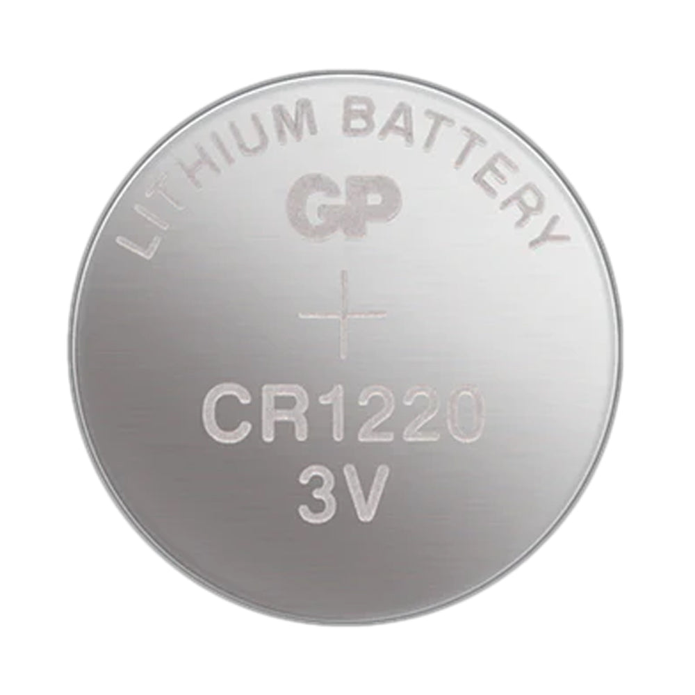 GP-CR1220 - GP 1220 Lithium Coin Cell, 3V